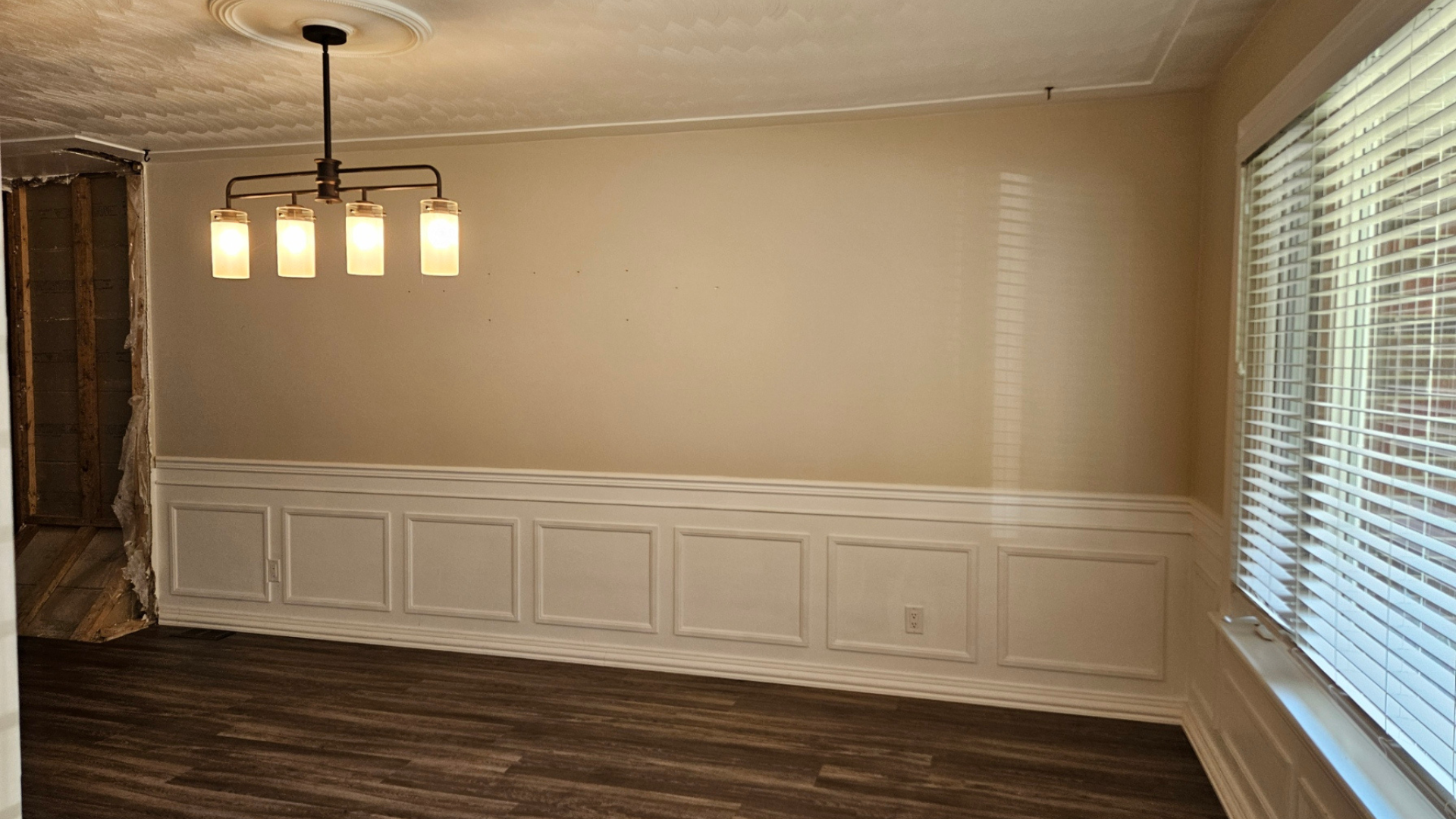 dining room remodel